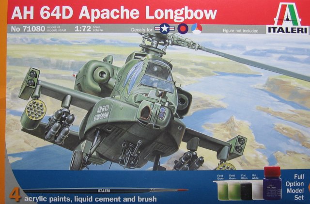 Italeri 71080 - AH-64 APACHE (model set)