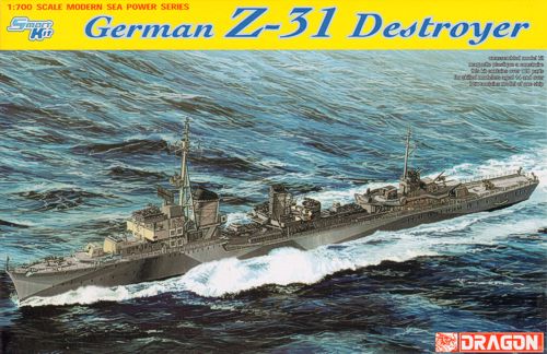 Dragon 7126 - German Z-31 Destroyer