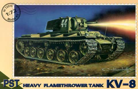 Pst 72015 - Heavy Tank Flamethrower HV-8
