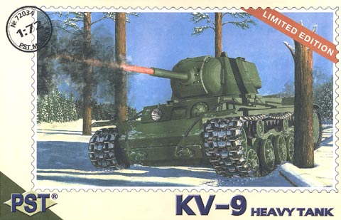 Pst 72034 - KV-9 Heavy tank