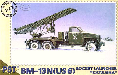 Pst 72041 - BM-13N(US6) Rocket Launcher Katjusha