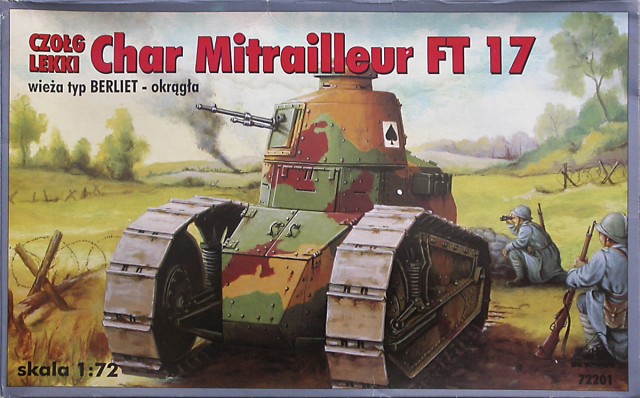 RPM 72201 - Char Mitrailleur FT 17 type Berliet