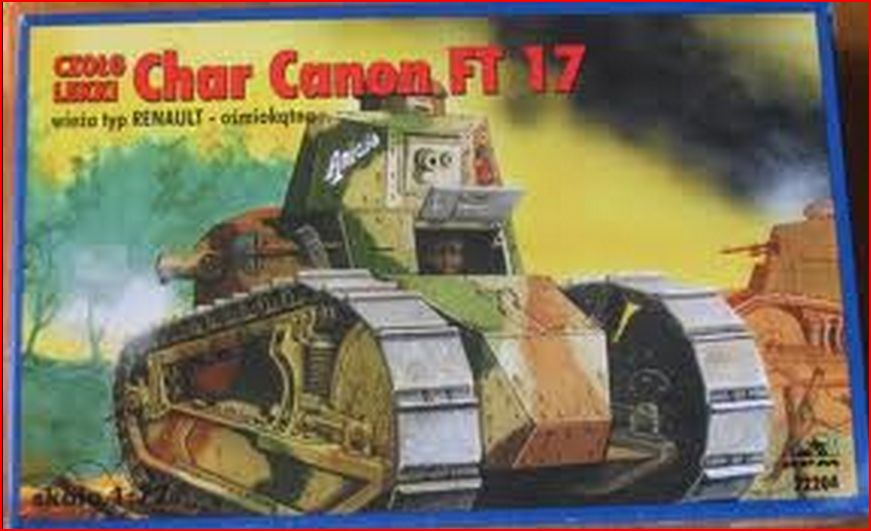 RPM 72204 - Char canon FT 17
