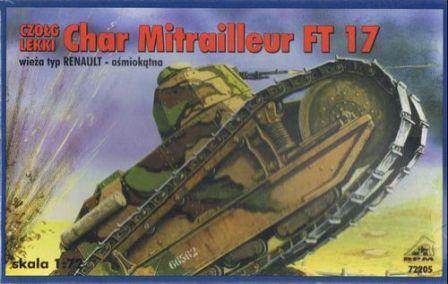 RPM 72205 - Char Mitrailleur FT 17 type Renault
