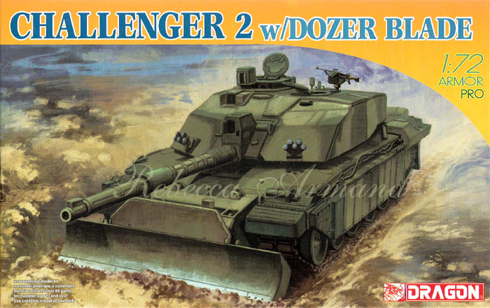 Dragon 7285 - Challenger 2 w/Dozer Blade