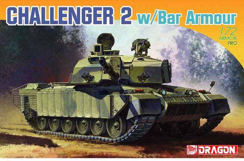 Dragon 7287 - Challenger 2 w/Bar Armor
