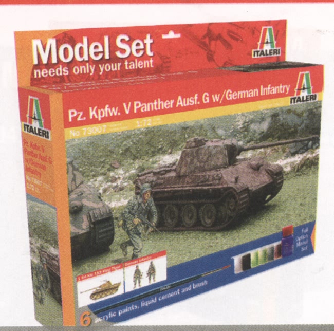 Italeri 73007 - Pz. Kpfw. V Panther Ausf. (model set)