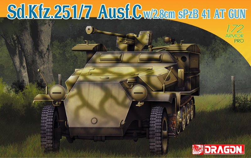 Dragon 7315 - Sd. Kfz. 251/7 Ausf. C. W/2.8cm