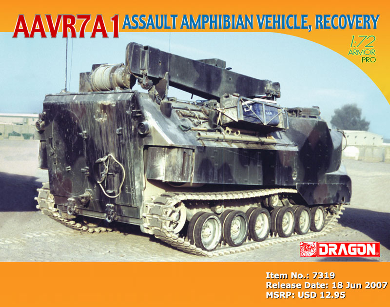 Dragon 7319 - AAVR7A-1 Amphibious Assault