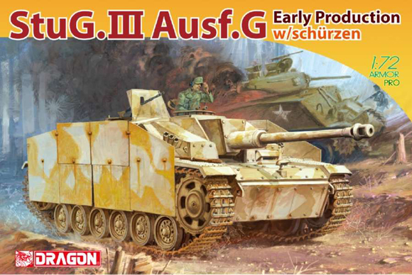 Dragon 7354 - Stug III Ausf. H Late Production w/schurzen
