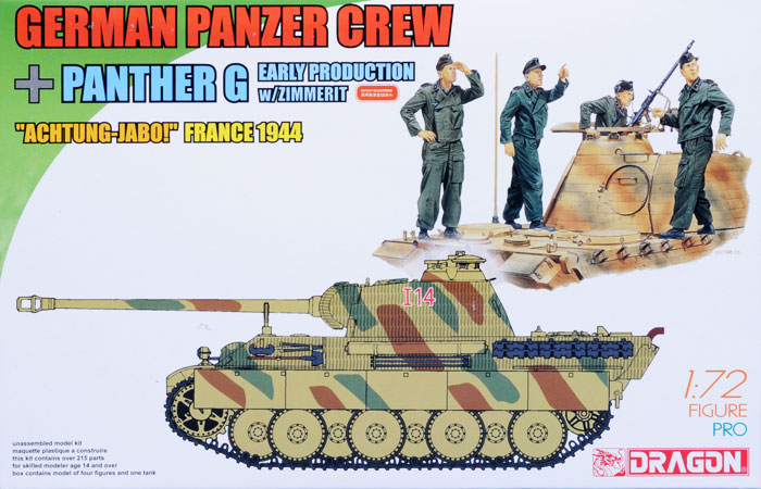 Dragon 7363 - Tank Crew + Panther G Early Production