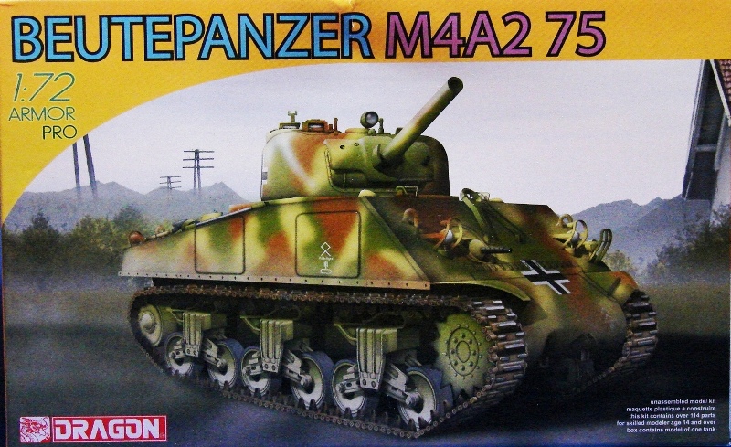 Dragon 7373 - Beutepanzer M4A2 75