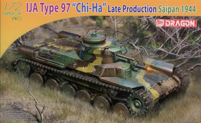 Dragon 7397 - IJA Type 97 Chi-Ha Late Production Saipa