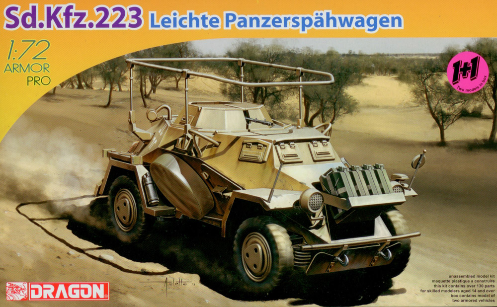 Dragon 7420 - Sd. Kfz. 223 Leichte Panzerspahwagen
