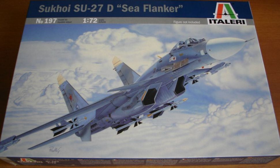 Italeri 197 - SUKHOI SU-27 SEA FLANKER