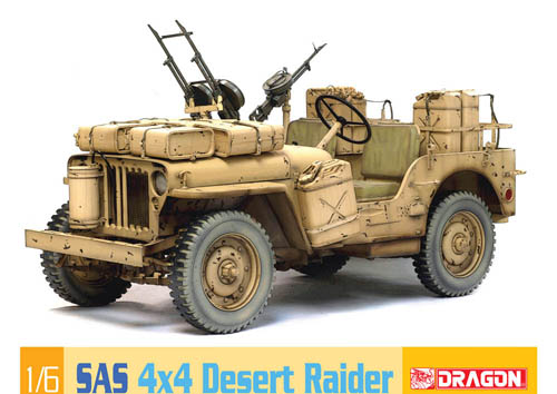 Dragon 75038 - SAS 4x4 Desert Raider
