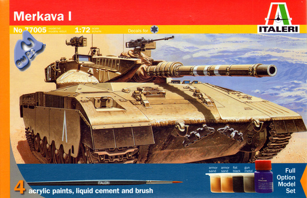 Italeri 77005 - Merkava I (model set)