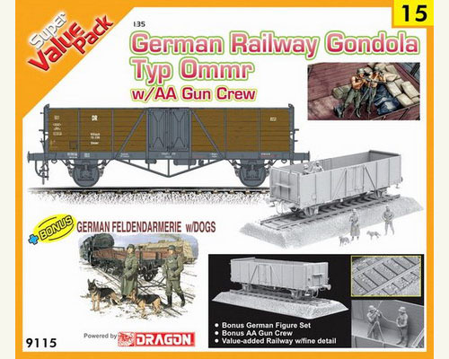Dragon 9115 - Ch. German Railway Gondola