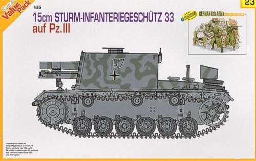 Dragon 9123 - 15cm Sturm-infanteriegeschutz 33