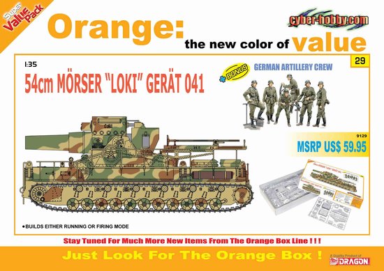 Dragon 9129 - 54cm Morser Loki gerat 041