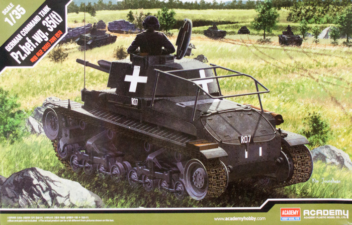 Academy 13313 - German command tank Pz.Bef.wg.35(t)