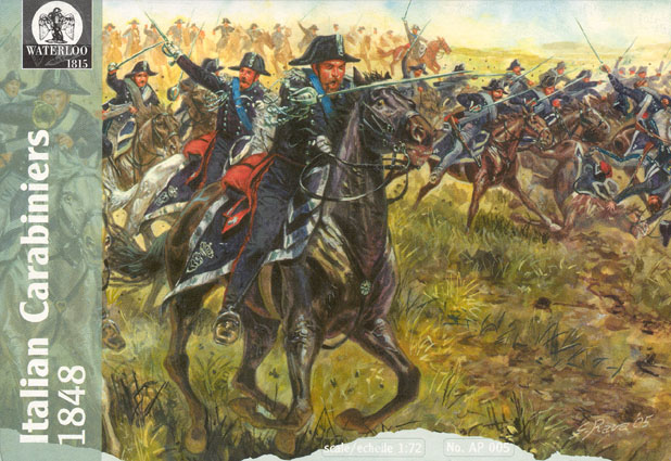 Waterloo 1815 005 - Italian Carabiniers 1848