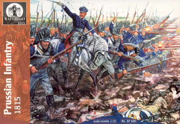 Waterloo 1815 020 - Fanteria prussiana 1812/15