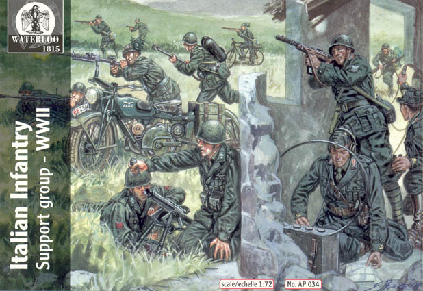 Waterloo 1815 034 - Italian Infantry support group WWII