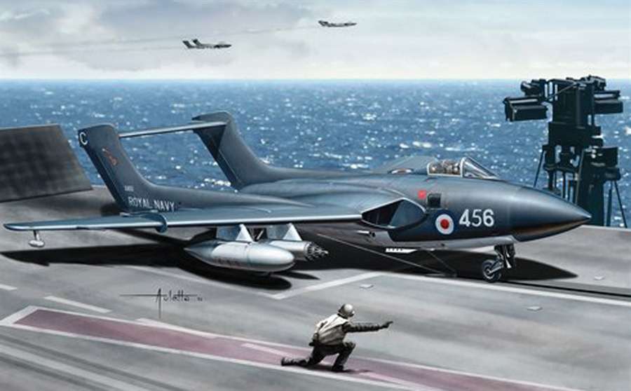 Dragon 5105 - Sea Vixen Faw/2