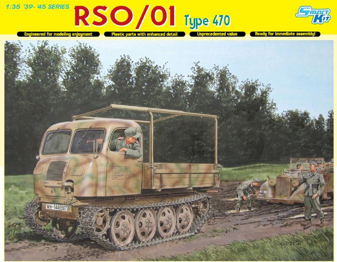 Dragon 6691 - German RSO/1 Tractor