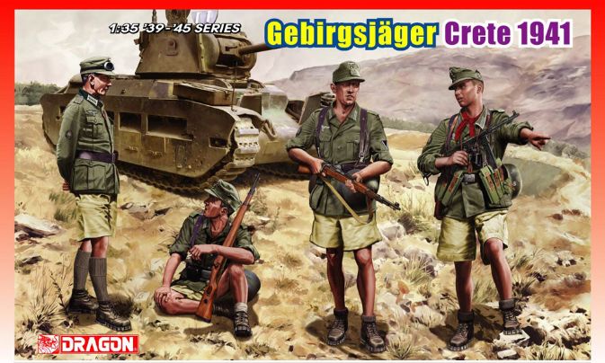 Dragon 6742 - Gebirgsjagers Creta 1941