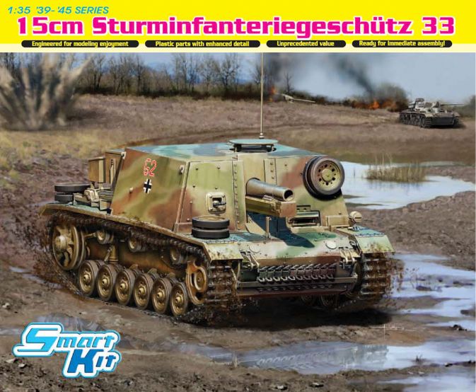 Dragon 6749 - 15 Cm Sturminfanteriegeschutz 33