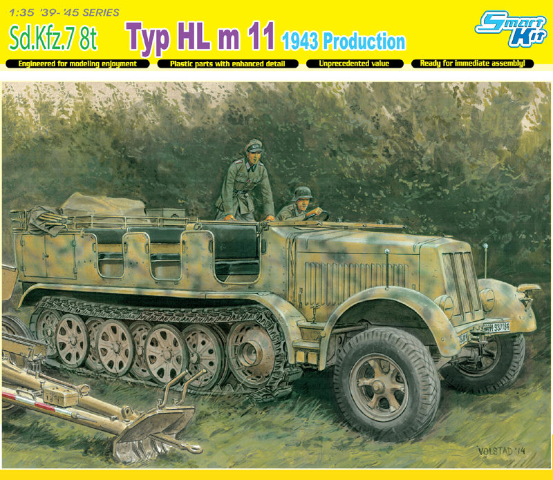Dragon 6794 - Sd. Kfz.7 8(T) 1943 Production