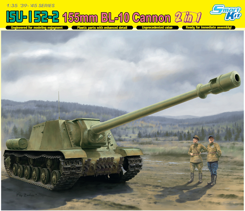 Dragon 6796 - ISU-152-2 155MM Bl-10 Cannon