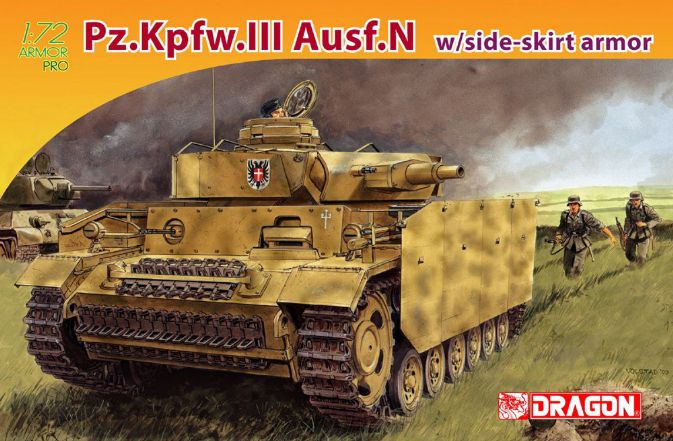 Dragon 7407 - Pz. Kpfw. III Ausf.N w/side-skirt armor