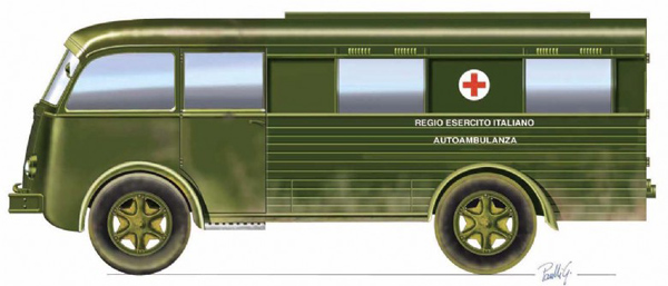 Doc models 72212 - Fiat 626 Ambulanza