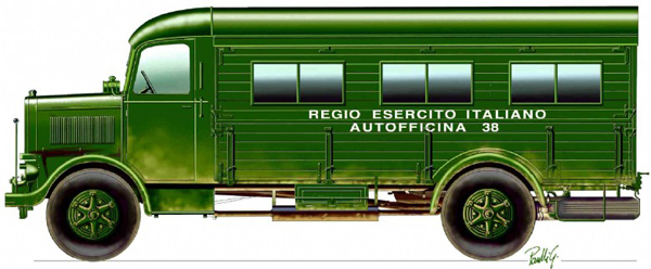 Doc models 72320 - Lancia 3RO autofficina