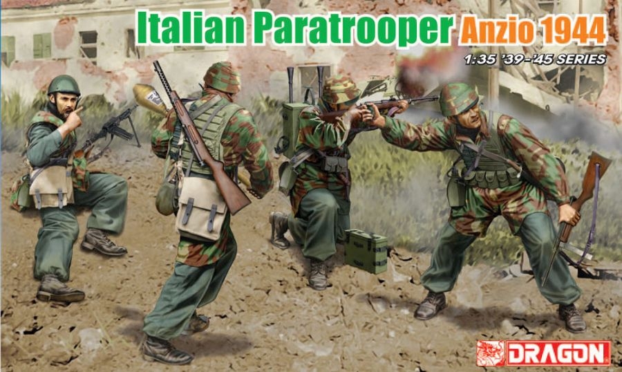 Dragon 6741 - Italian Paratroopers Anzio 1944