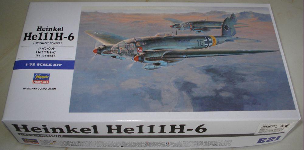 Hasegawa E21 - Heinkel He111H-6