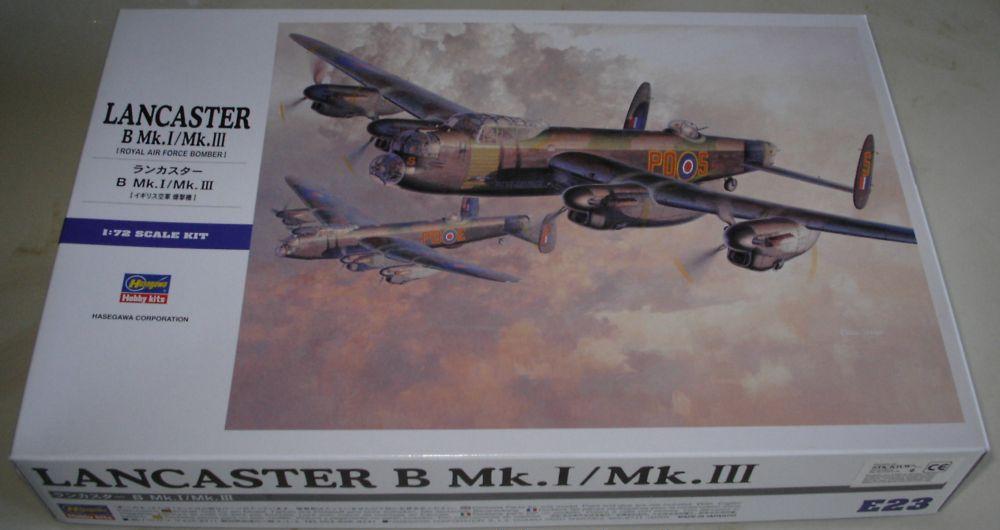 Hasegawa E23 - Lancaster B Mk.I/Mk.III