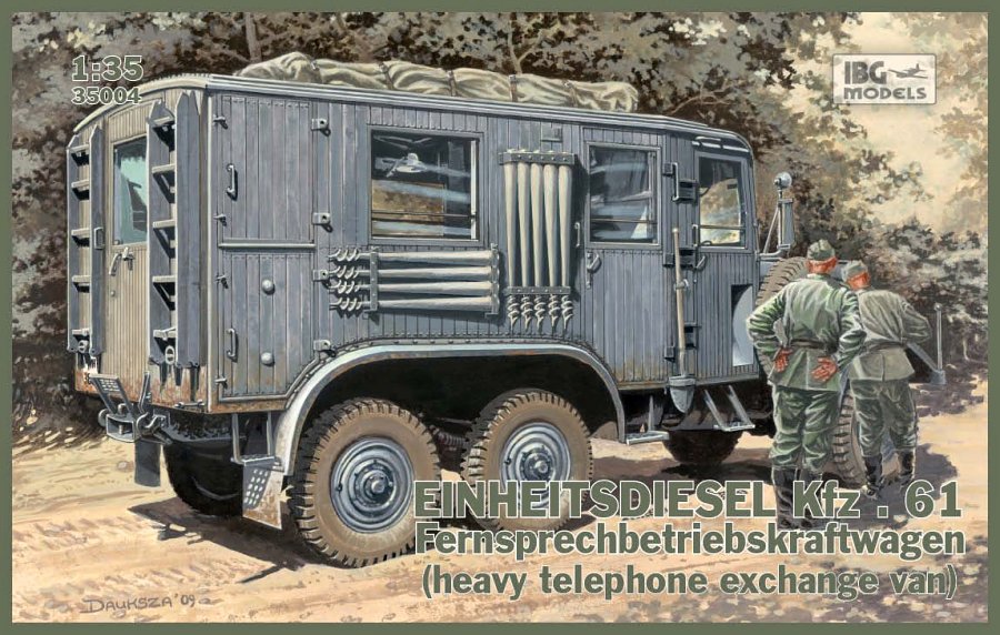 IBG Models 35004 - Einheitsdiesel Kfz.61