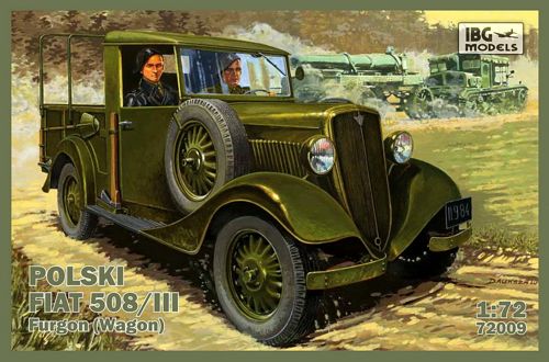 IBG Models 72009 - Poloski fiat 508/III Furgon