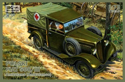 IBG Models 72010 - Poloski fiat 508/III Ambulans