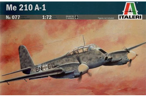 Italeri 0077 - ME-210/A1