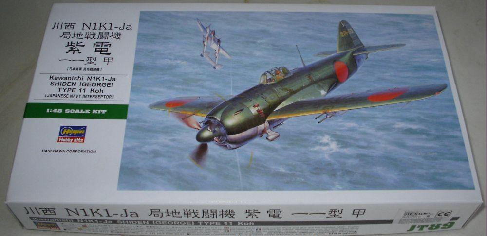 HASEGAWA  JT89 - KAWANISHI N1K1-JA SHIDEN (GEORGE) TYPE 11 KOH