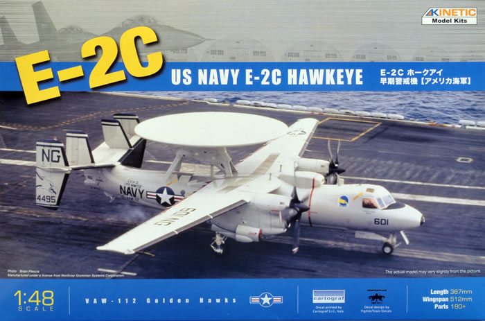 Kinetic 48013 - US Navy E-2C Hawkeye