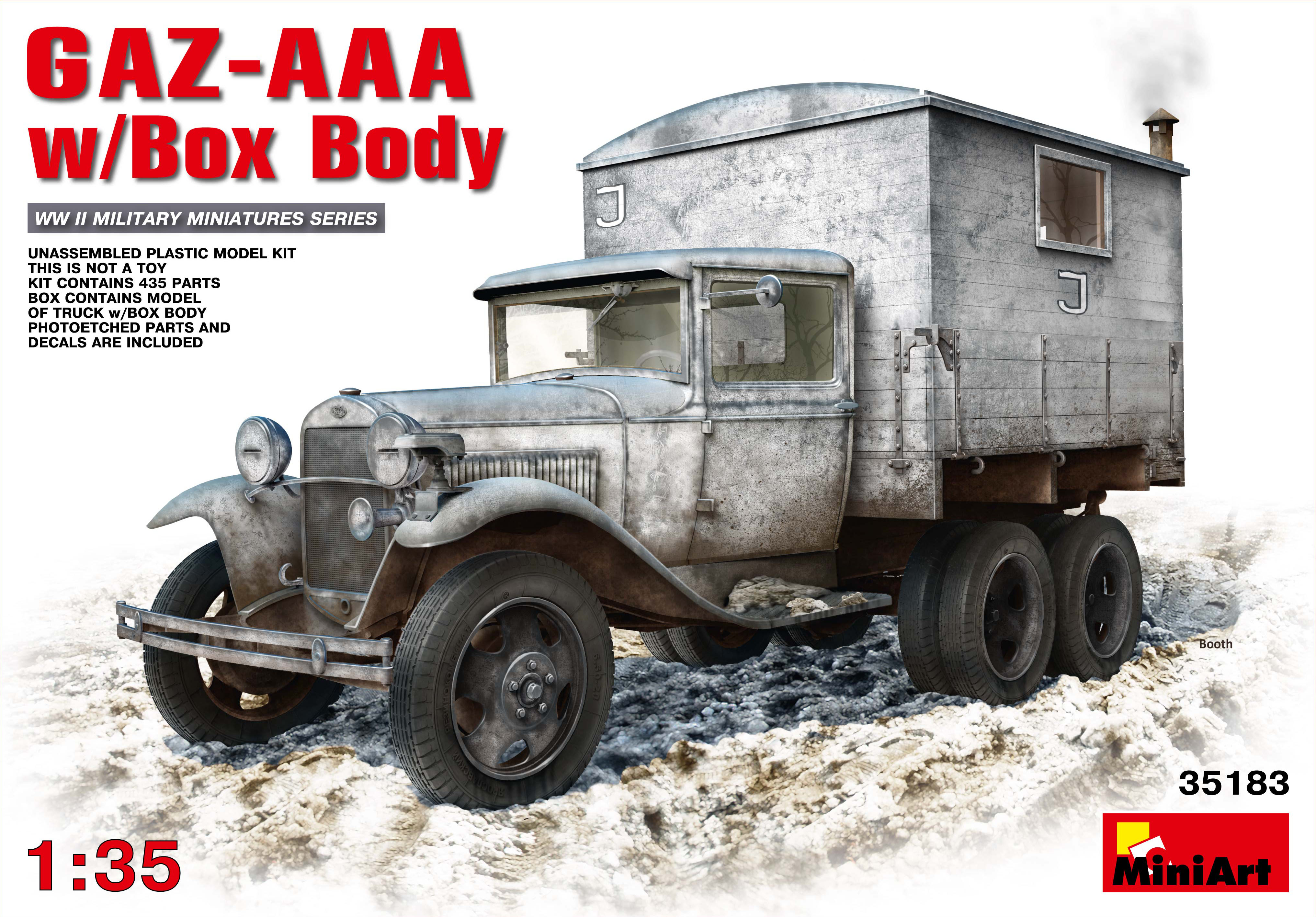 MiniArt 35183 - GAZ - AAA w/Box Body