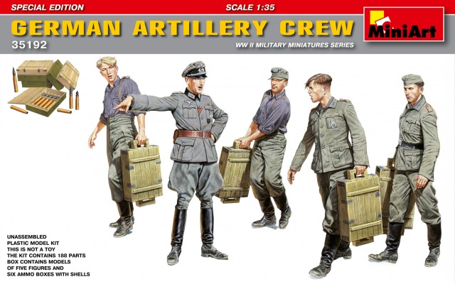 MiniArt 35192 - German Artillery Group