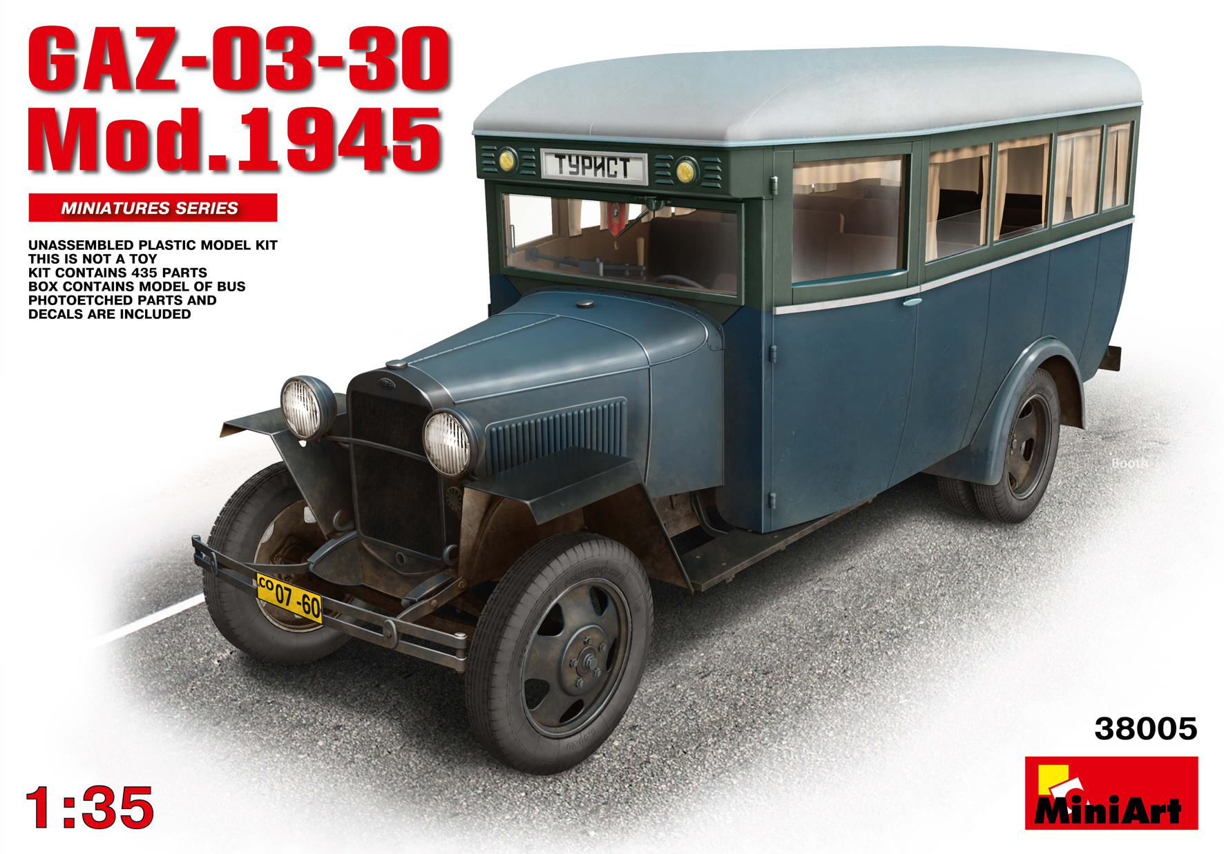 MiniArt 38005 - GAZ-03-30 Mod.1945