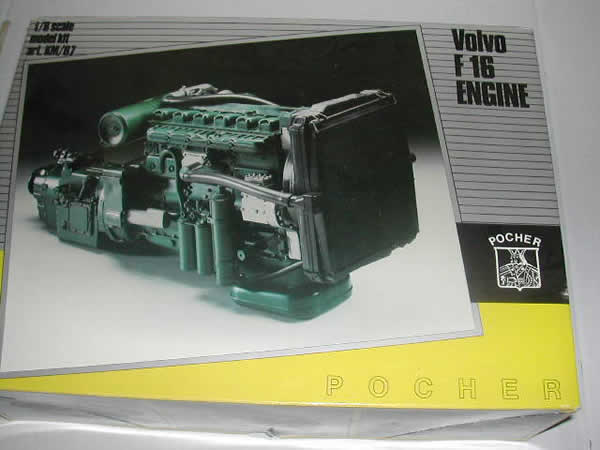 Pocher KM/87 - Volvo F16 Engine